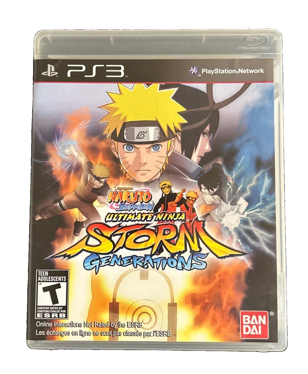 Naruto Shippuden Ultimate Ninja Storm Generations Sony PlayStation 3 PS3 CIB